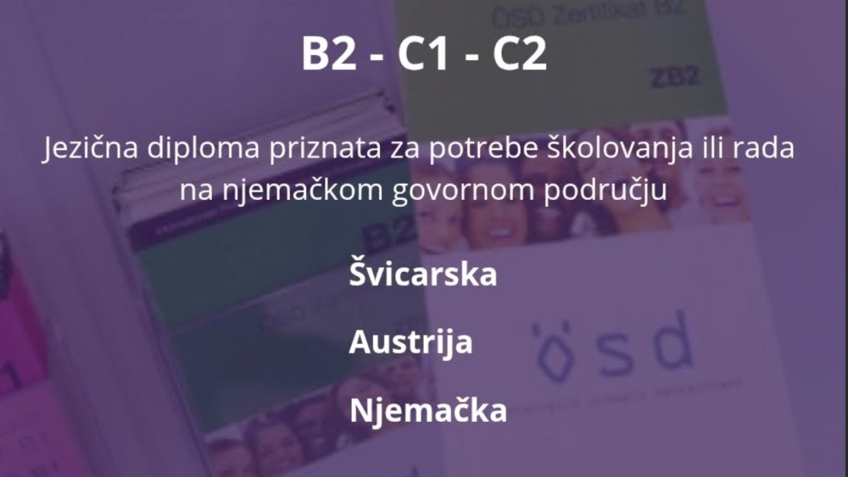 Što je ÖSD certifikat?