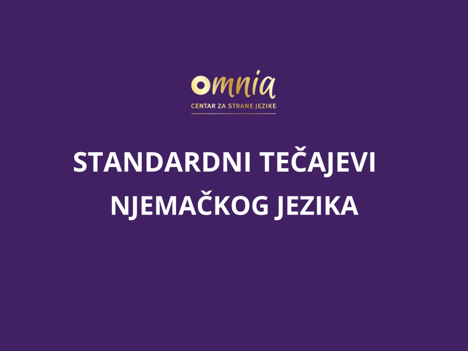 Standardni tečajevi njemačkog jezika u Rijeci