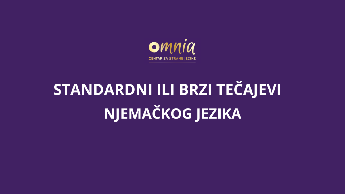 Standardni ili brzi tečajevi njemačkog u Omnia Centru u Rijeci