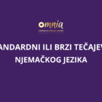 Standardni ili brzi tečajevi njemačkog u Omnia Centru u Rijeci