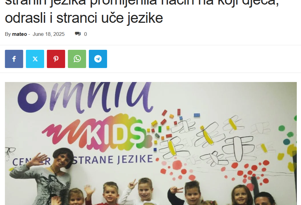 Kako učimo vrijednosti kroz jezik: Engleski za djecu koji gradi karakter