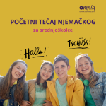 Početni tečaj njemačkog za srednjoškolce u Rijeci