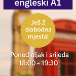 Početni engleski A1 u Rijeci – još samo 2 slobodna mjesta!