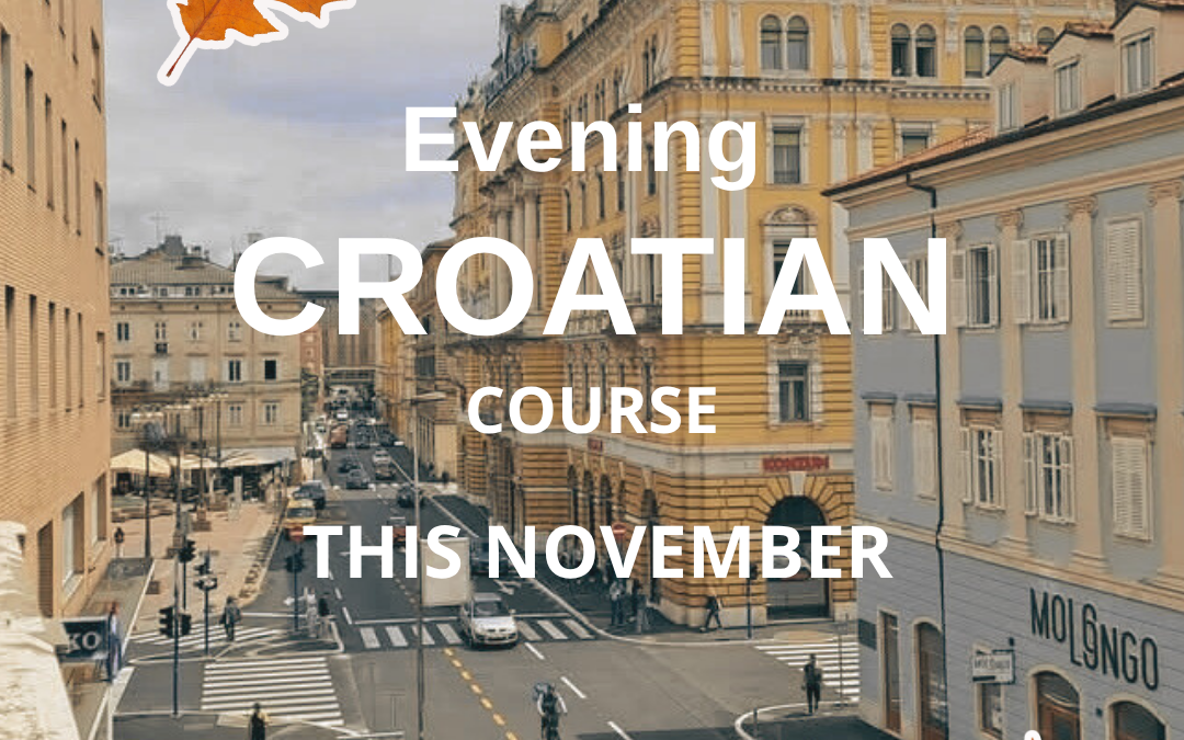 Evening Croatian Course for beginner A1 in Rijeka  Omnia  Centar za strane jezike Evening Croatian Course for beginner A1 in Rijeka
