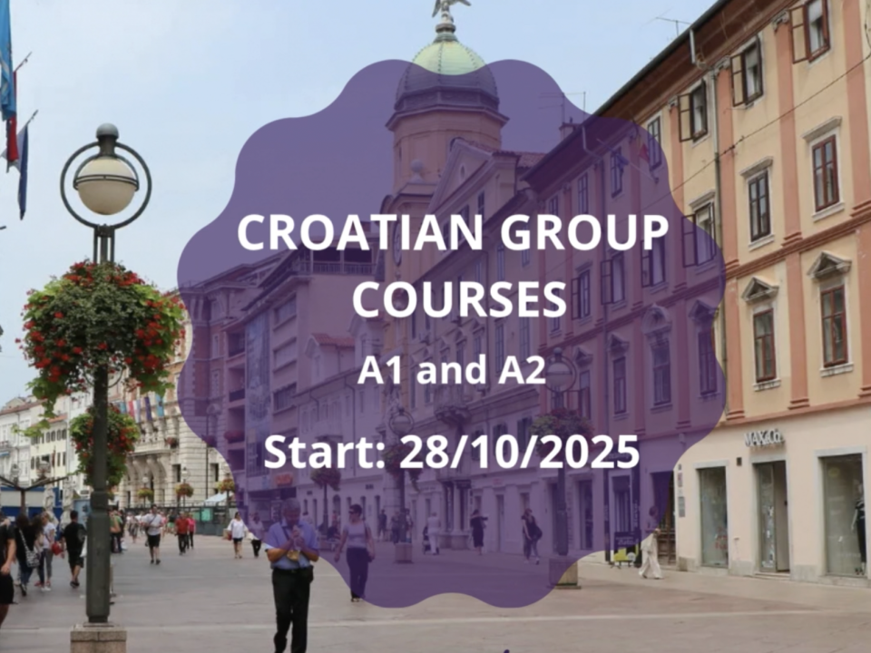 Croatian Group Courses A1 and A2 - Omnia Rijeka