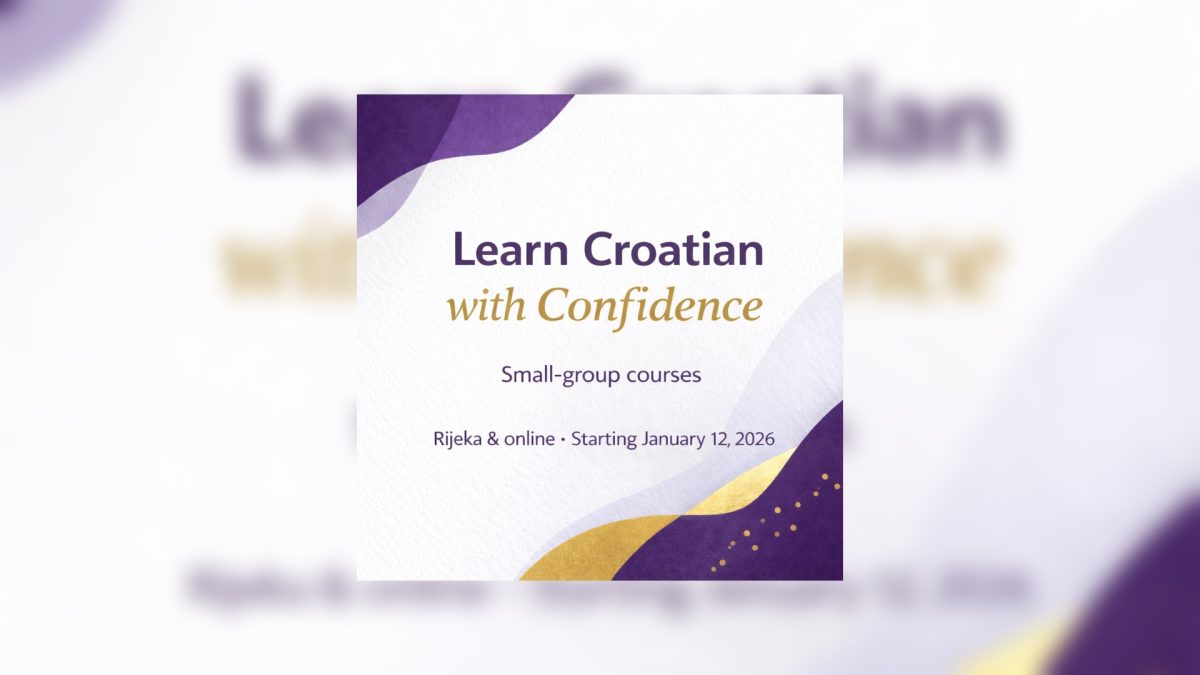 Croatian course Rijeka