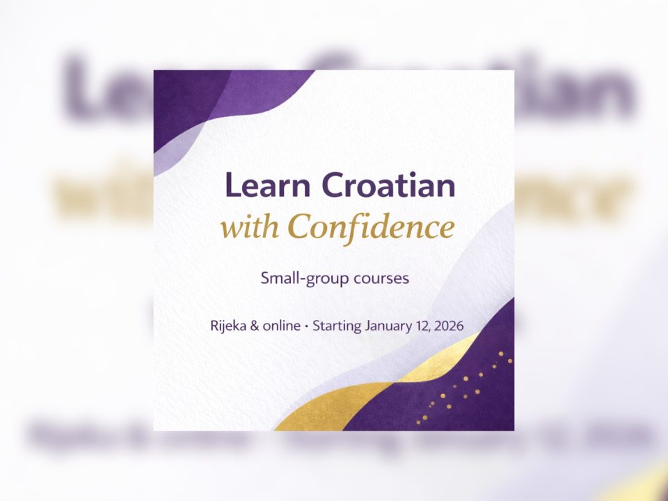 Croatian course Rijeka