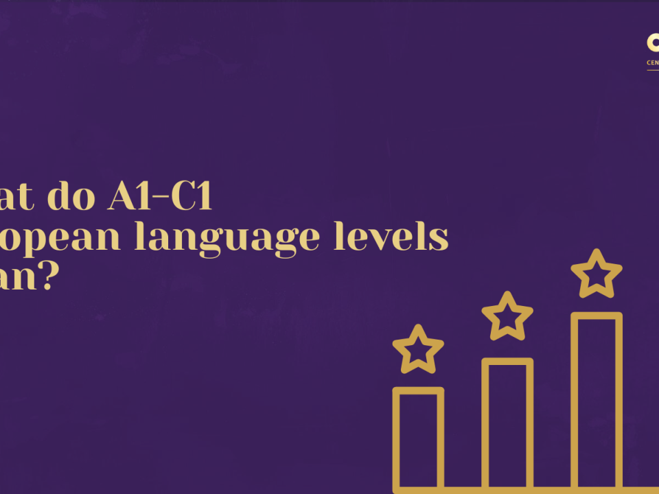 What do A1C1 European Language levels mean Omnia Centar za strane jezike What do A1-C1 European Language levels mean?