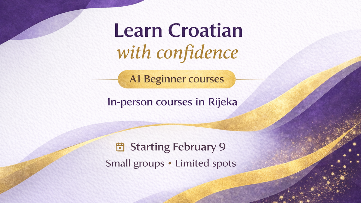 croatian course in rijeka