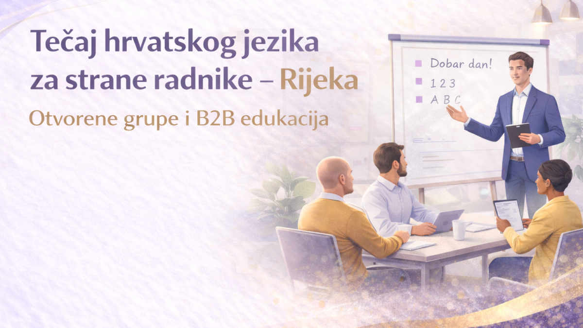 Tečaj hrvatskog jezika za strane radnike