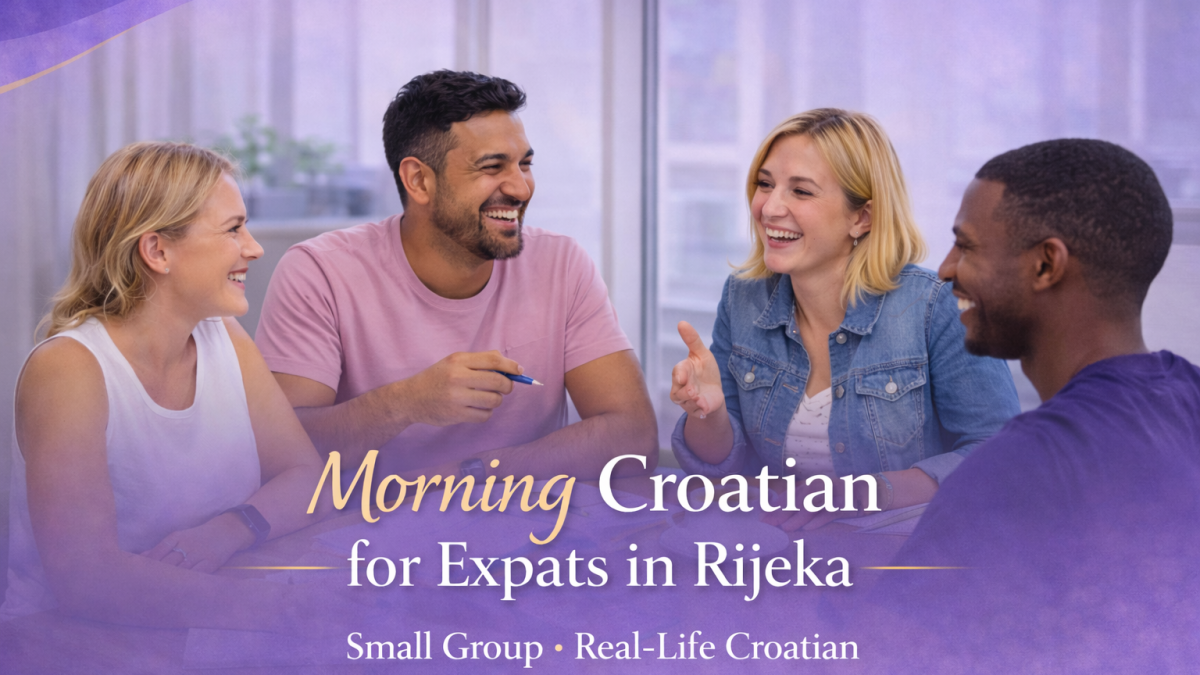 Croatian course for expats in Rijeka