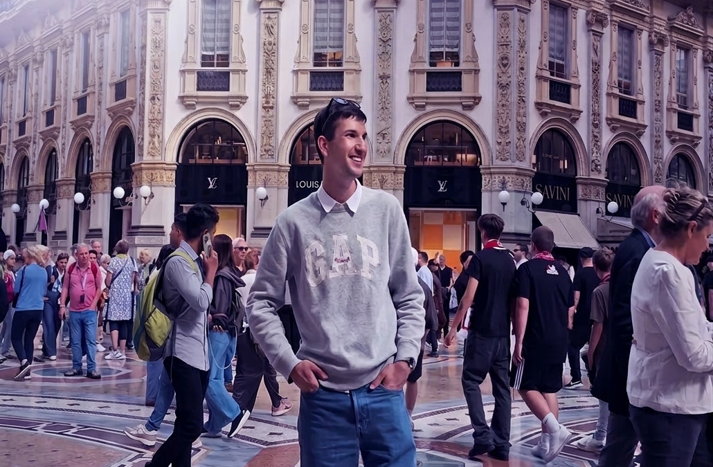 Benjamin Nikolić riječki student koji uči njemački u OMNIA Centru Omnia Centar za strane jezike Benjamin Nikolić - riječki student koji uči njemački u OMNIA Centru