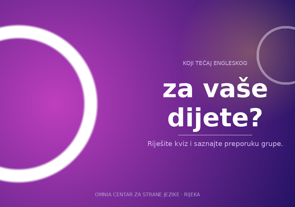 engleski za djecu rijeka