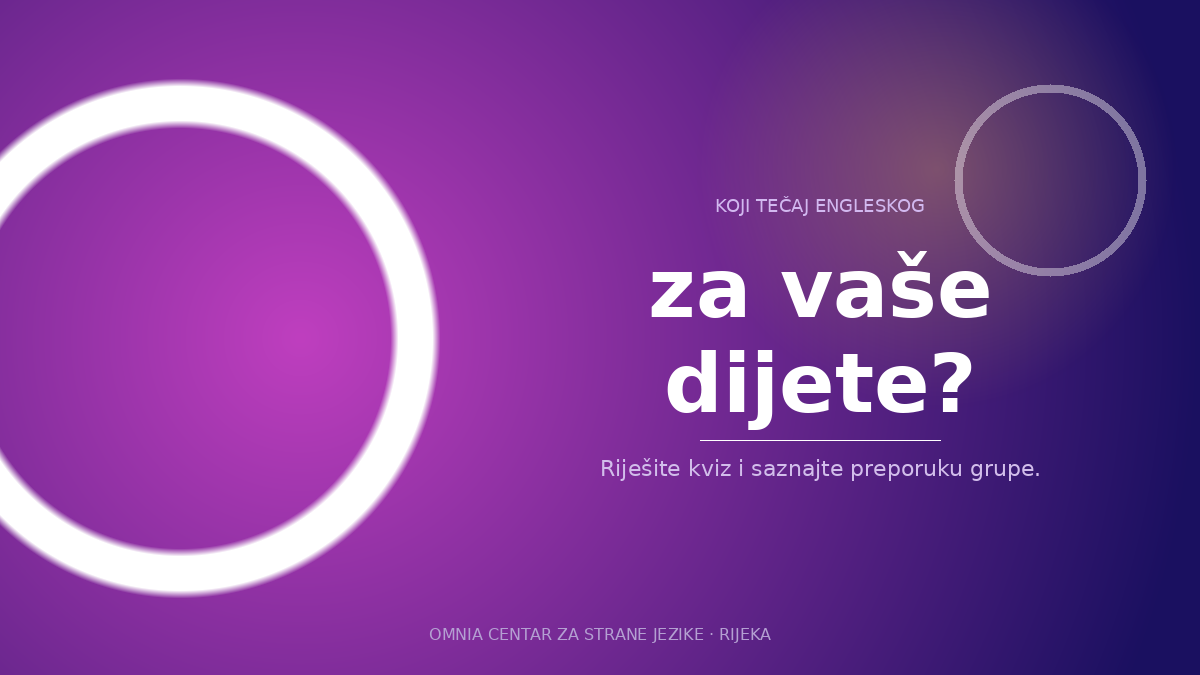 engleski za djecu rijeka