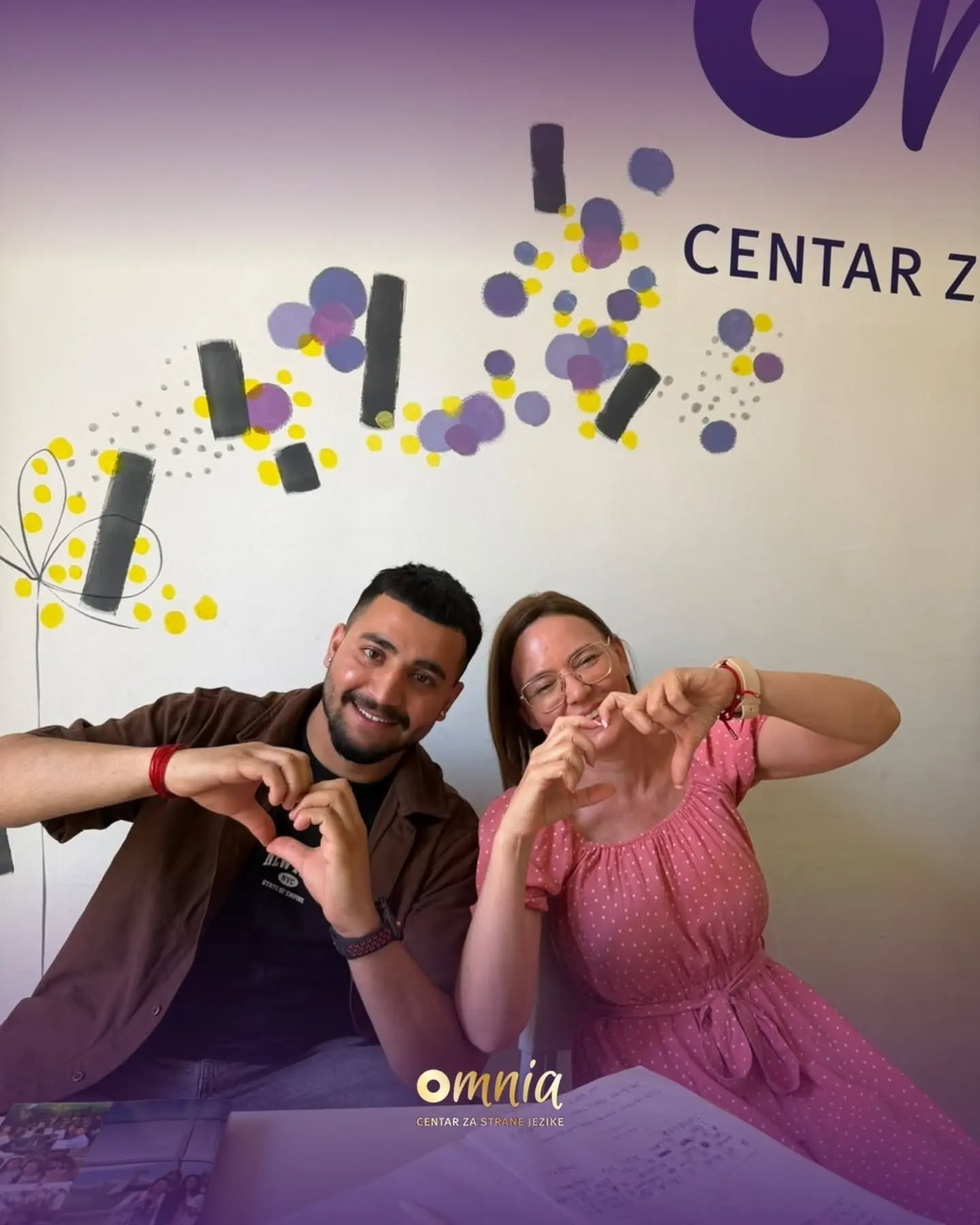 Croatian learner and teacher at OMNIA